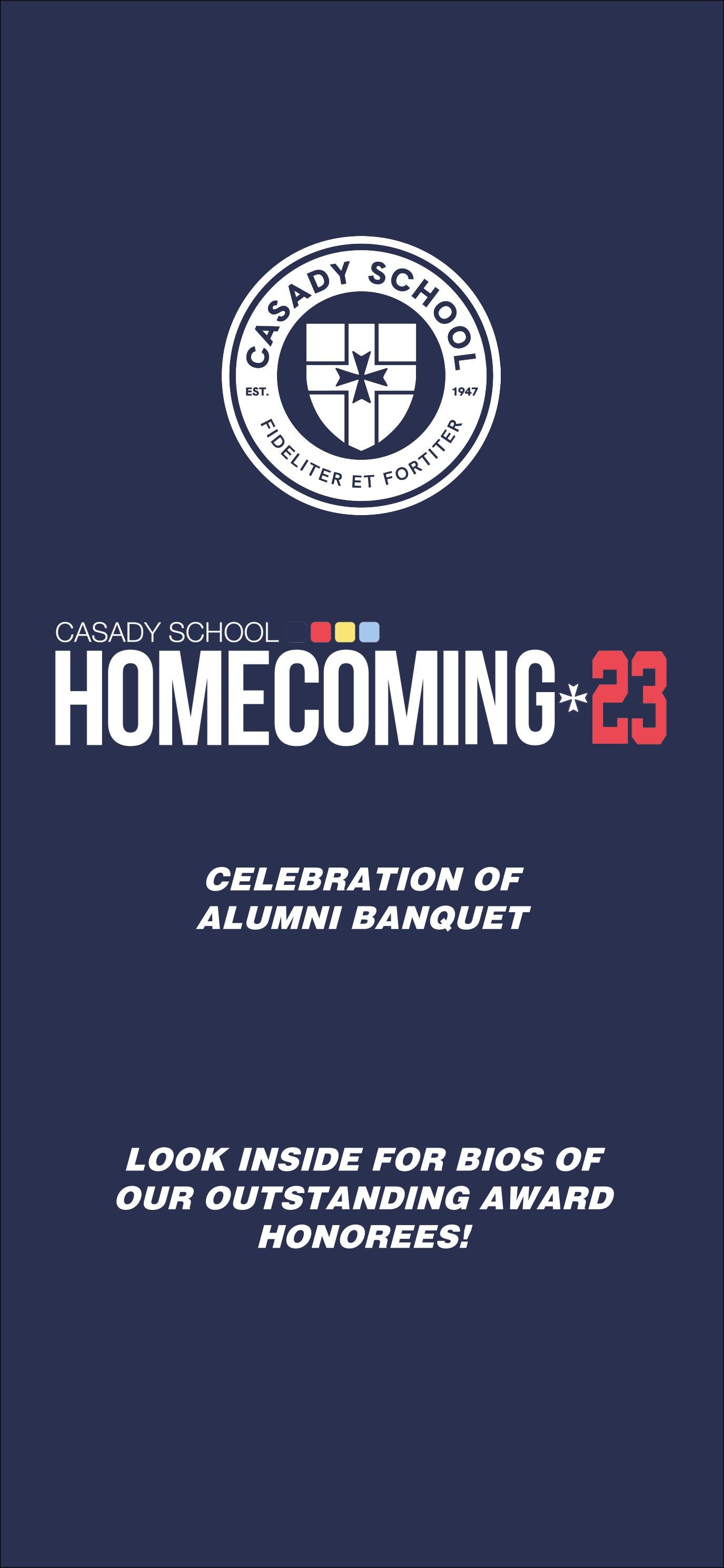 2023 Alumni Awards Banquet Program by Casady School - Issuu