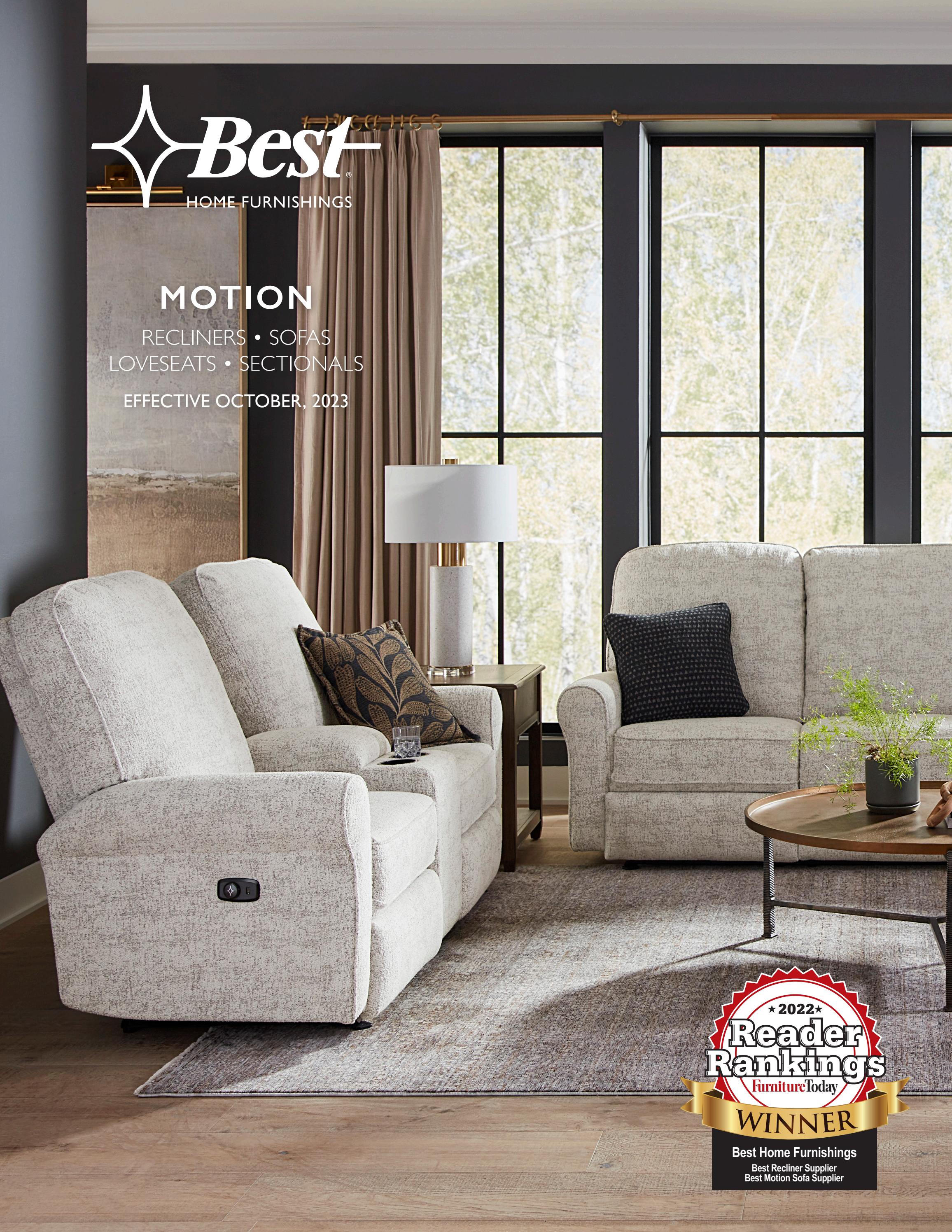 Best Home Furnishings Motion & Recliners Catalog Fall 2023 by Best