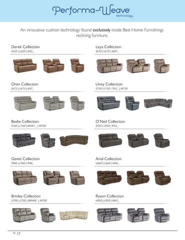 Best Home Furnishings Motion × Recliners 家具目录 - Fall 2023 第 14 页