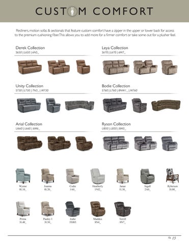 Best Home Furnishings Motion × Recliners 家具目录 - Fall 2023 第 17 页