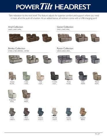 Best Home Furnishings Motion × Recliners 家具目录 - Fall 2023 第 19 页