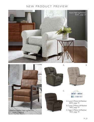 Best Home Furnishings Motion × Recliners 家具目录 - Fall 2023 第 23 页