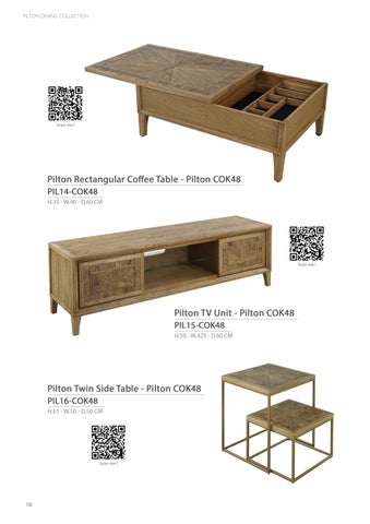 Legacy Home 家具目录 · MULTAY 餐桌 SET 第 18 页
