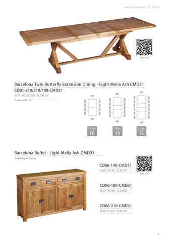 Legacy Home 家具目录 · MULTAY 餐桌 SET 第 5 页