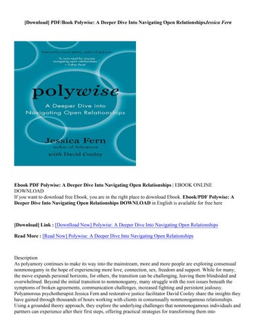 [PDF/ePub] Polywise: A Deeper Dive Into Navigating Open Relationships