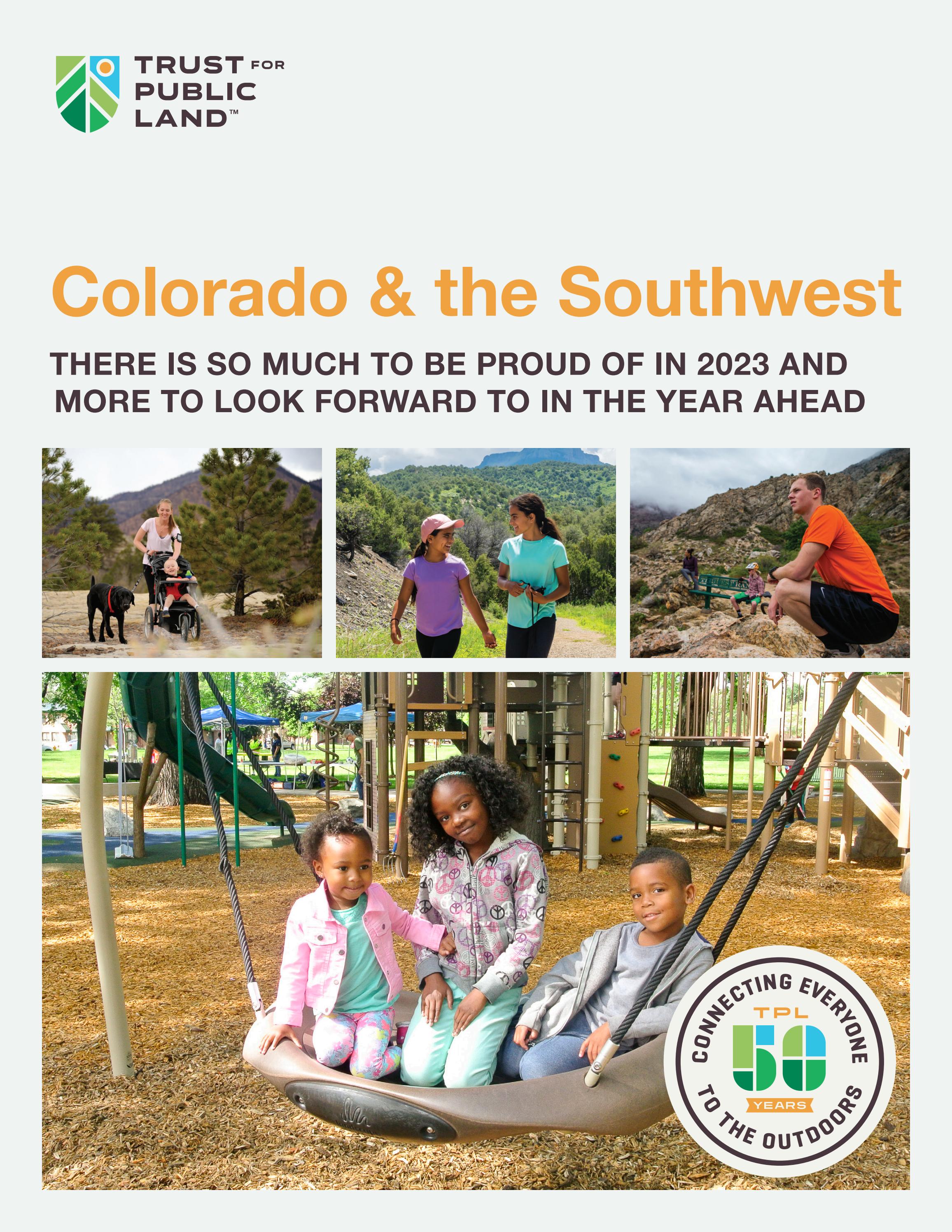 Trust for Public Land in Colorado & the Southwest 2023 by Trust for