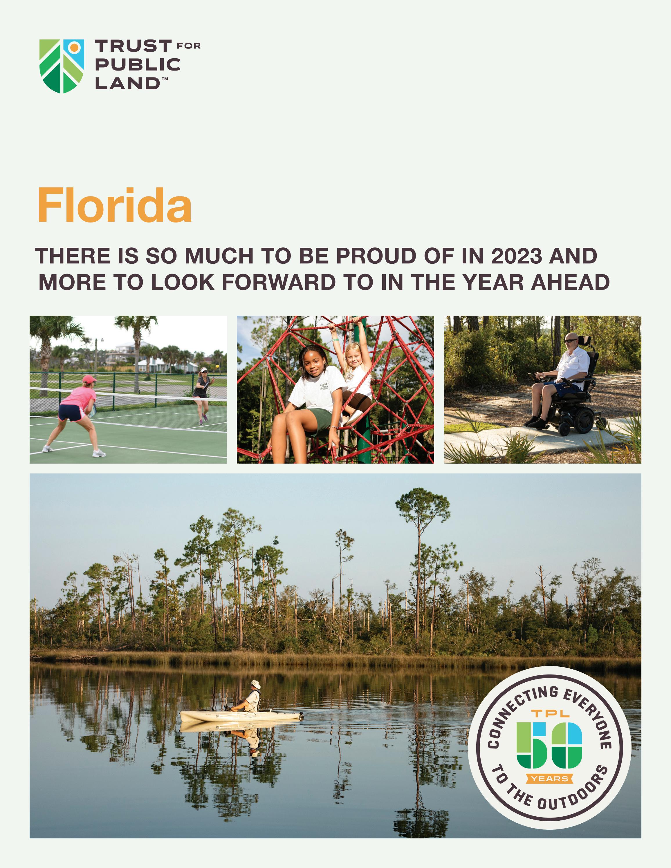 Trust for Public Land in Florida 2023 by Trust for Public Land Issuu
