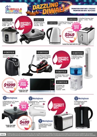 Subrails Furniture Centre 家具目录 · Subrails Dazzling Diwali 第 10 页