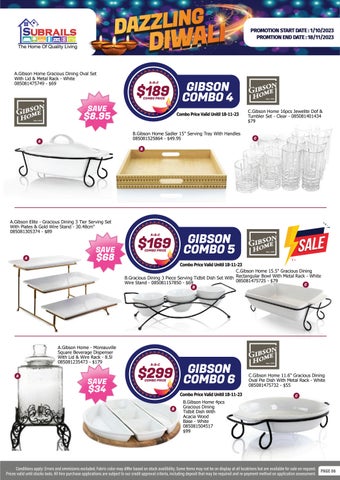Subrails Furniture Centre 家具目录 · Subrails Dazzling Diwali 第 7 页