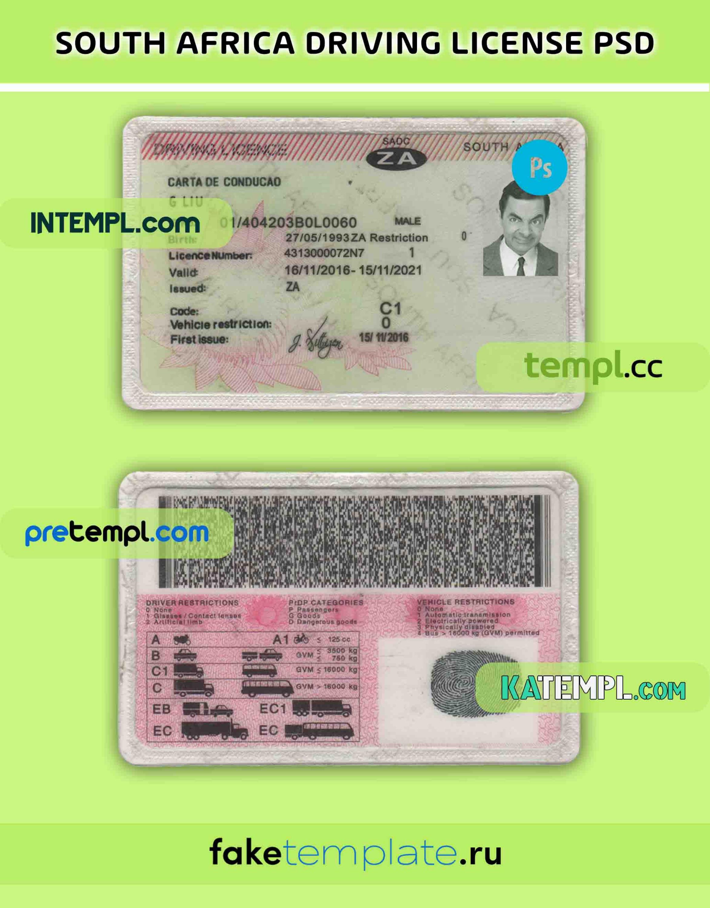 south-africa-driving-license-psd-download-template-by-intemplstore-issuu