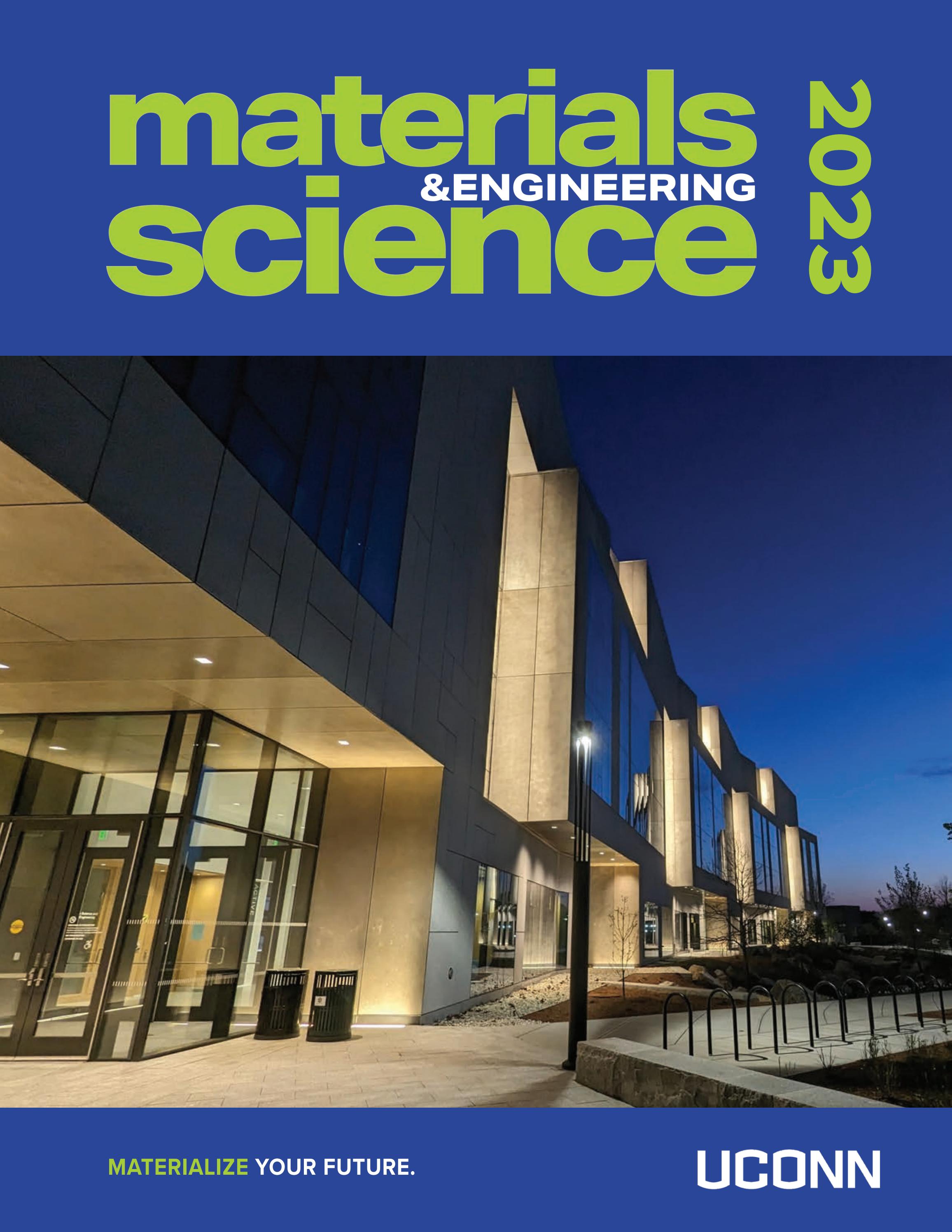 UConn Materials Science and Engineering eBulletin 2023 by UConn