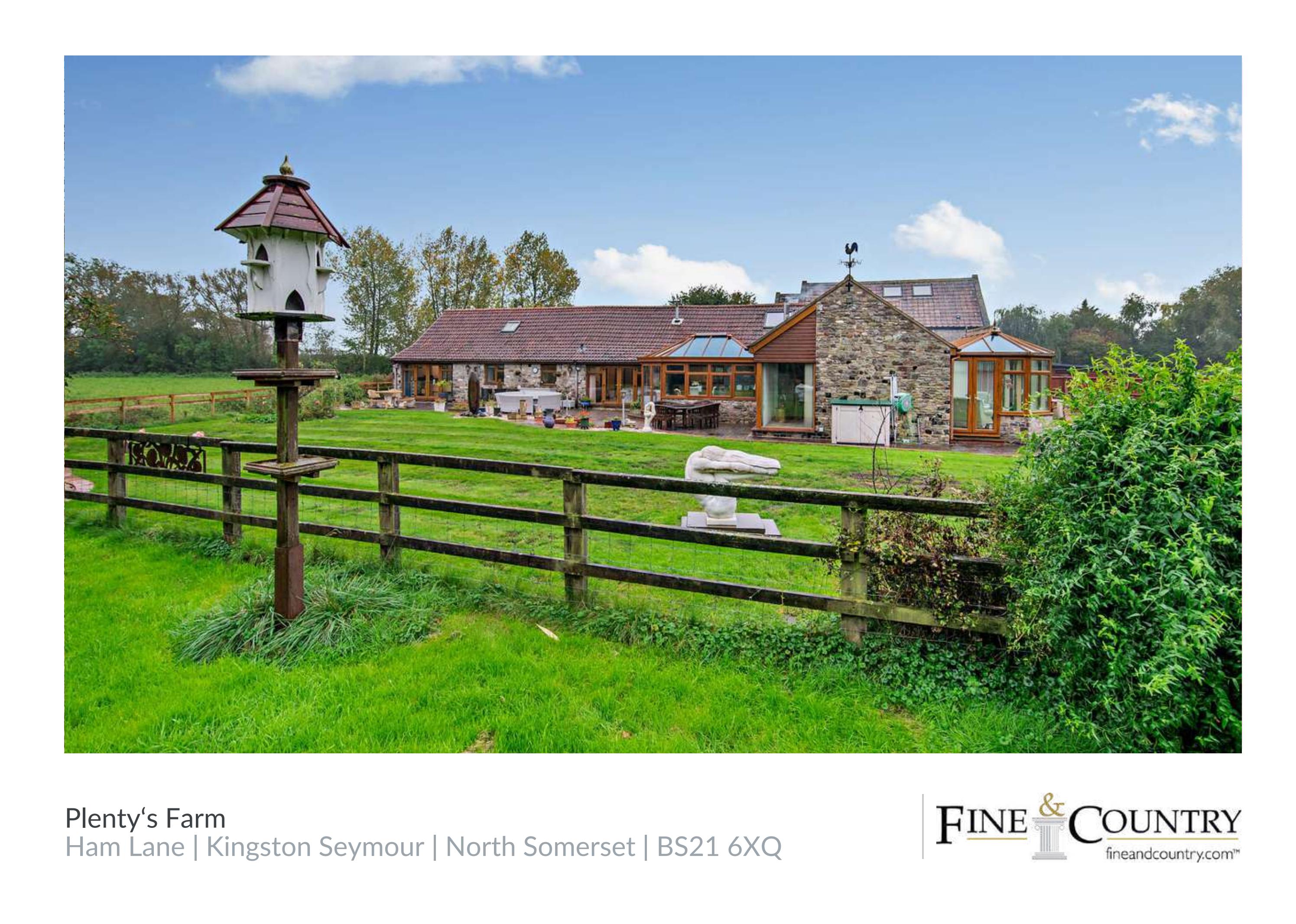 Plentys Farm, Ham Lane, Kingston Seymour, North Somerset, BS21 6XQ by