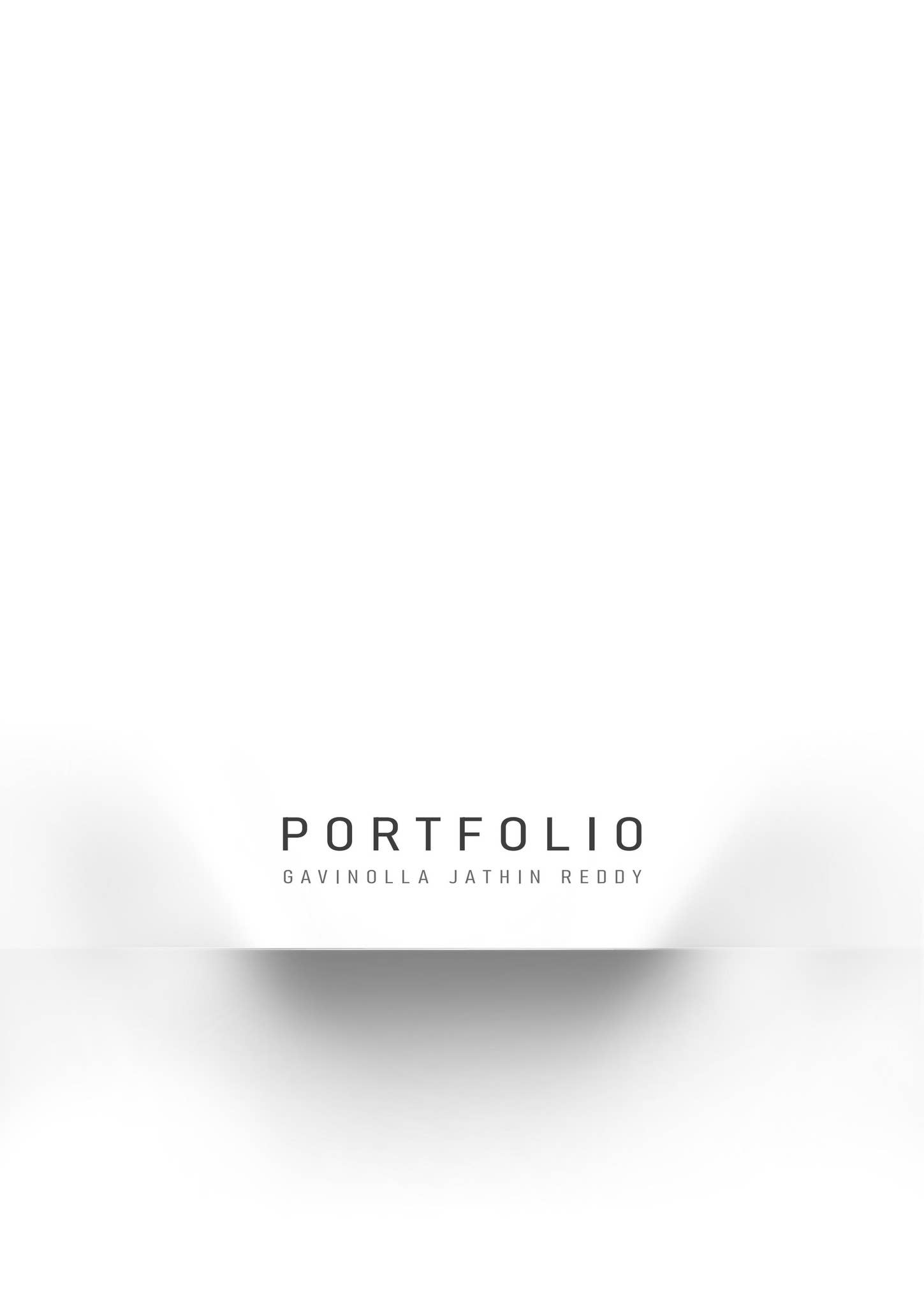 Portfolio | Jathin Reddy by jathin reddy - Issuu