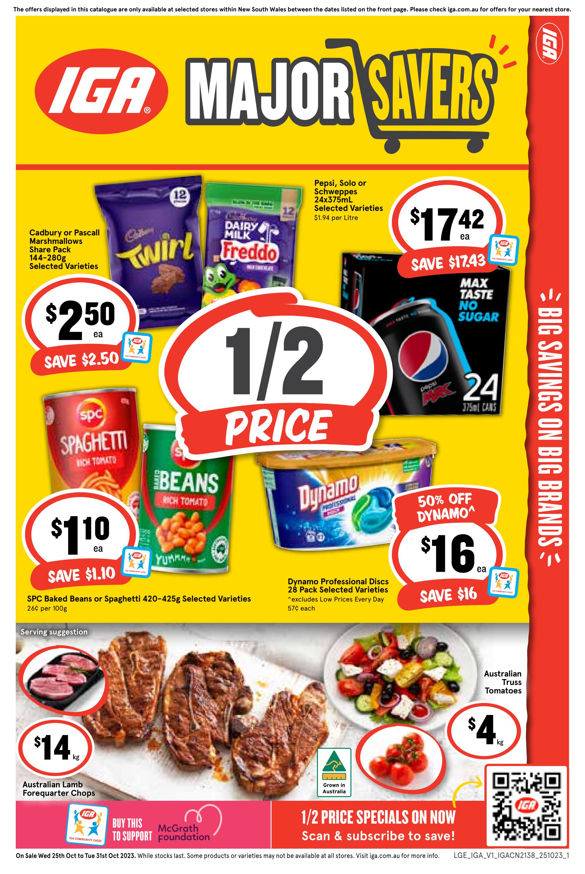 NSW Supa IGA Catalogue (South Eveleigh) 25.10.23 by inforomeosretail
