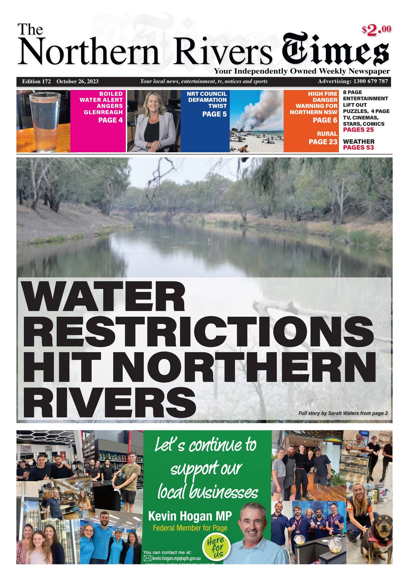 The Northern Rivers Times Edition 172 by The Northern Rivers Times - Issuu