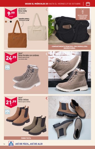Folleto semanal ALDI del 25 al 30 德文 octubre 第 16 页