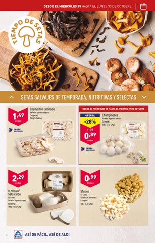 Folleto semanal ALDI del 25 al 30 德文 octubre 第 4 页
