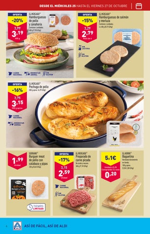 Folleto semanal ALDI del 25 al 30 德文 octubre 第 6 页