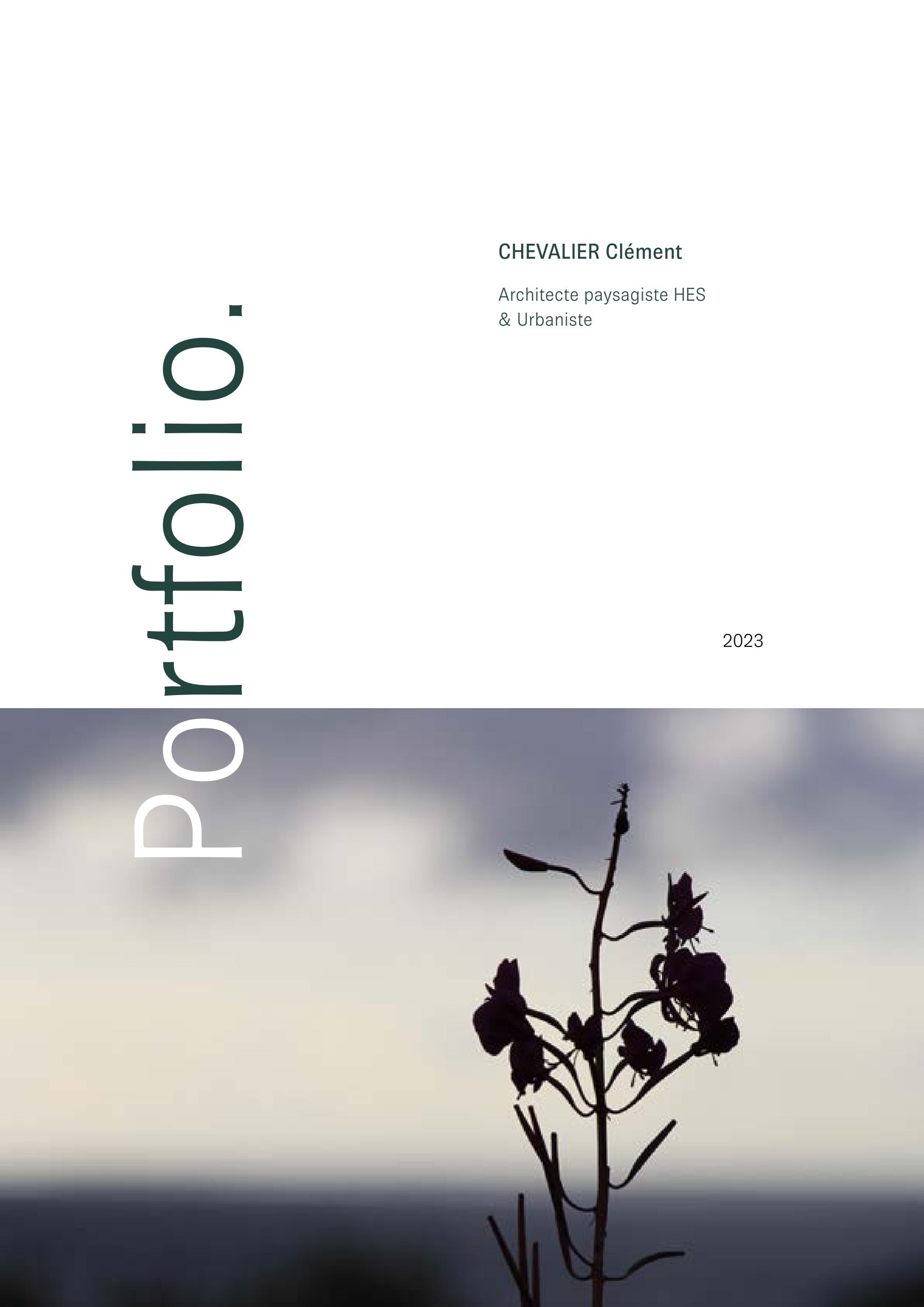 Portfolio Clément Chevalier 2023 by chevalier.clement - Issuu
