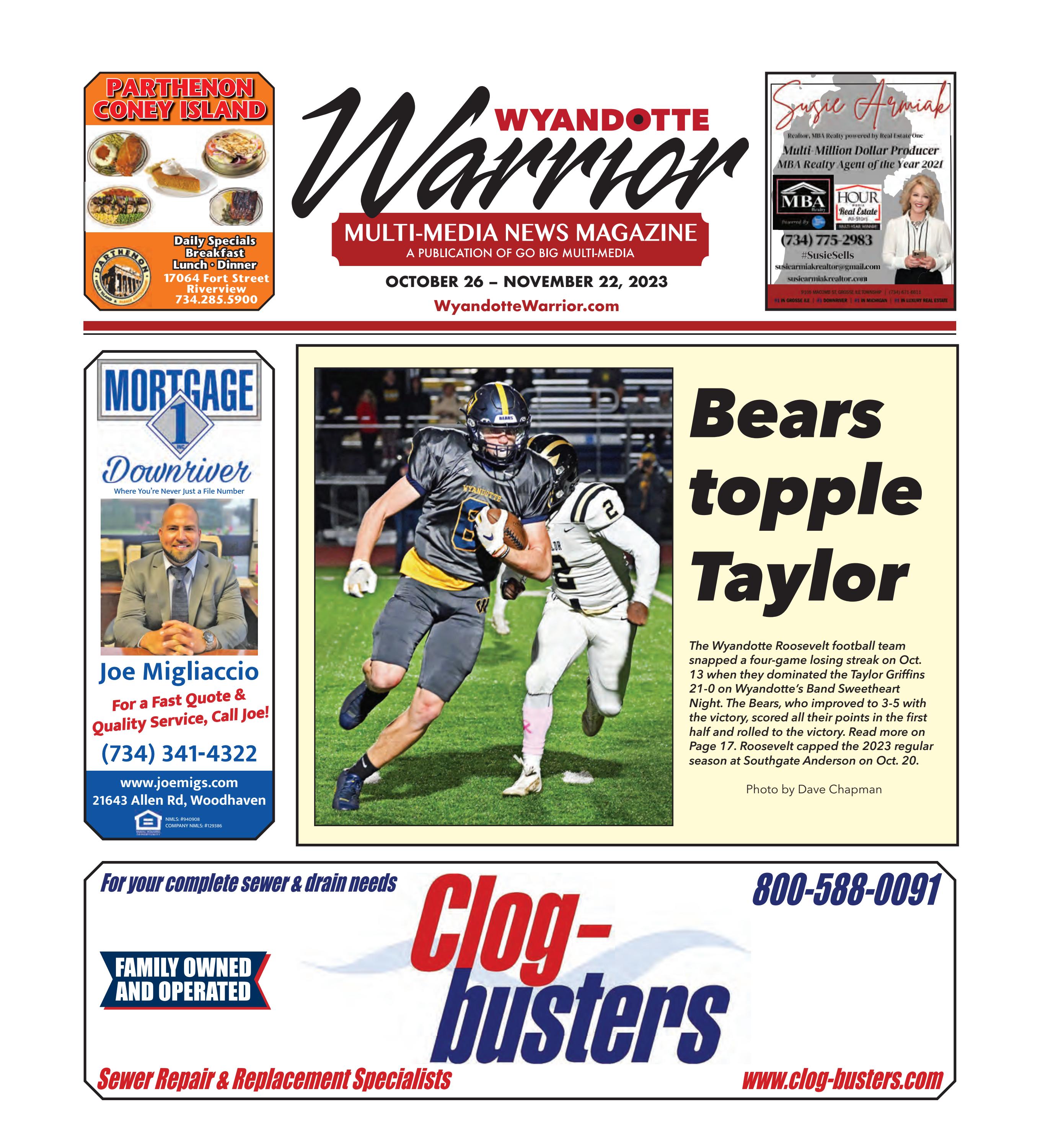 Wyandotte Warrior, October 26 November 22, 2023 by GO BIG MULTIMEDIA