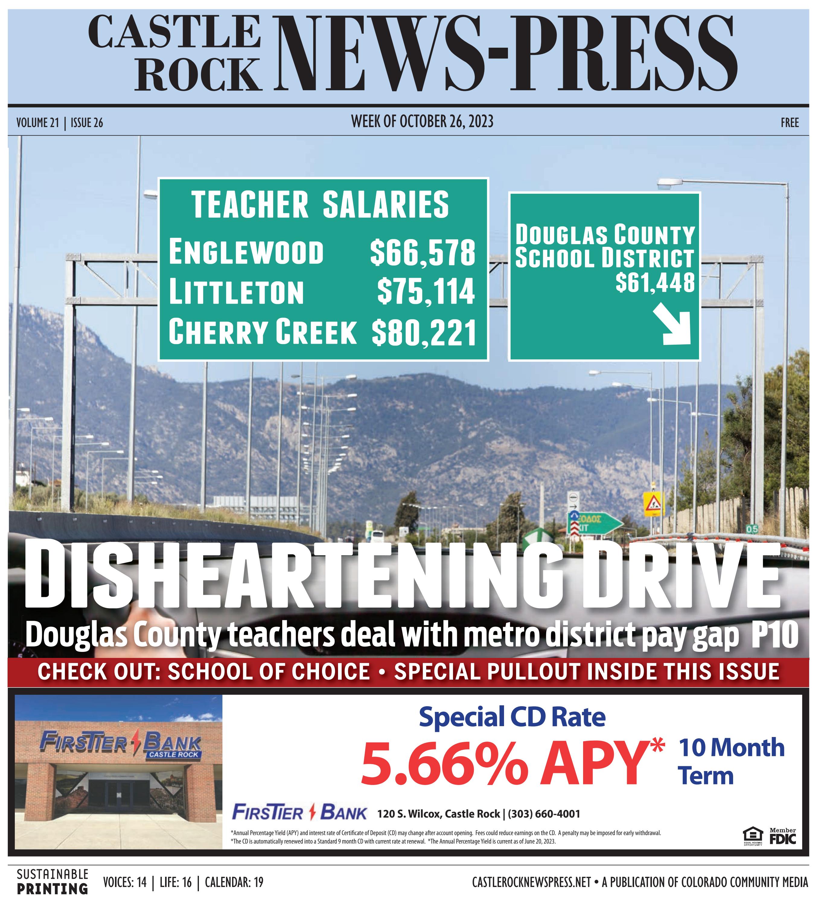 Castle Rock News Press October 26, 2023 by Colorado Community Media - Issuu