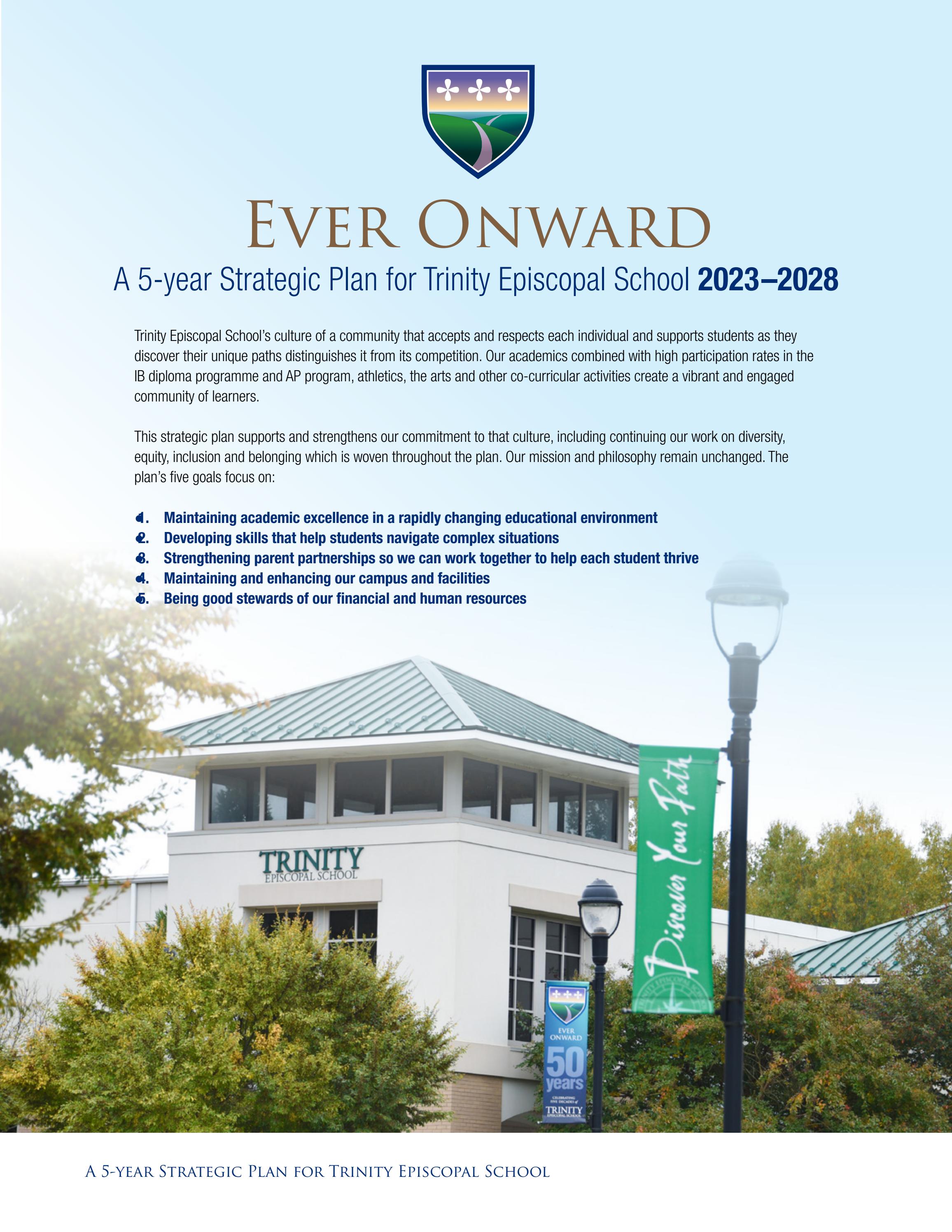 Ever Onward (2023 2028) by Trinity Episcopal School Issuu