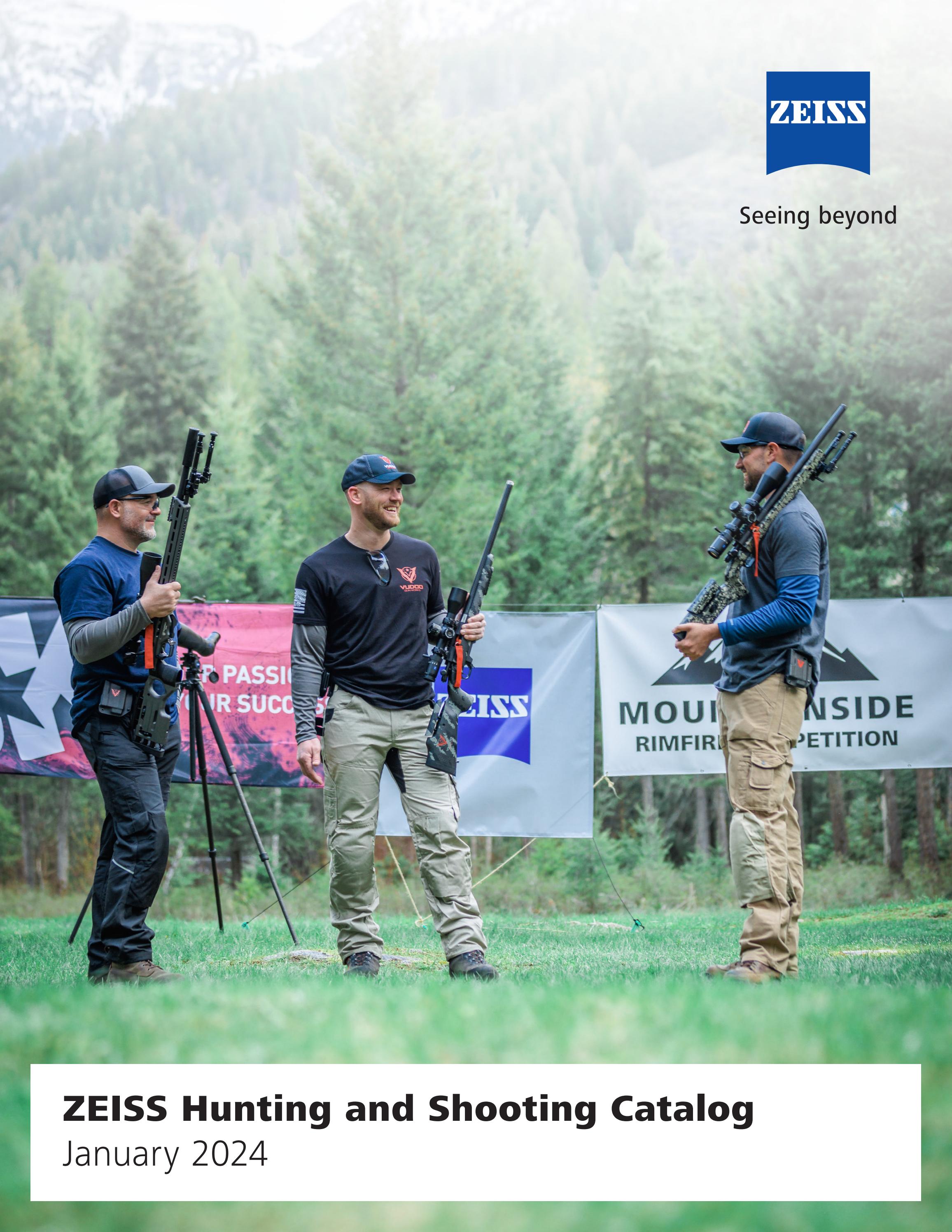 ZEISS Hunting and Shooting Catalog 2023/2024 by ZEISSCOPNA Issuu