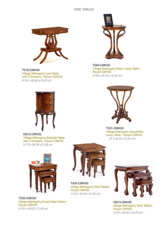 Legacy Home-A 系列 of 经典 Mahogany 家具 第 12 页