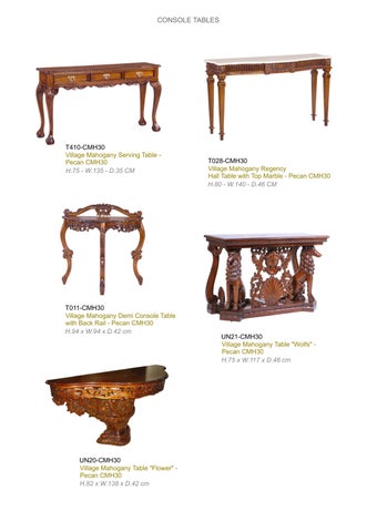 Legacy Home-A 系列 of 经典 Mahogany 家具 第 14 页