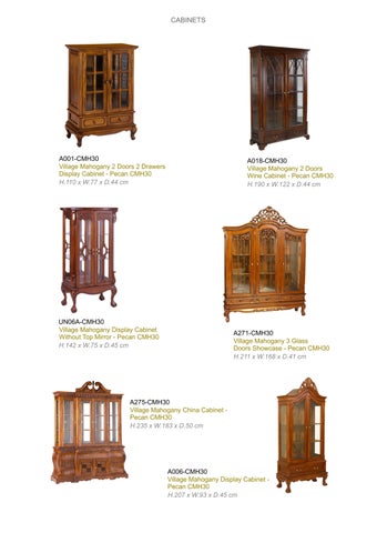 Legacy Home-A 系列 of 经典 Mahogany 家具 第 19 页