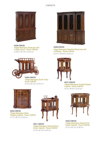Legacy Home-A 系列 of 经典 Mahogany 家具 第 20 页