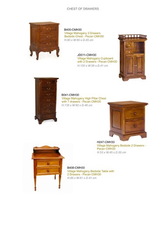 Legacy Home-A 系列 of 经典 Mahogany 家具 第 24 页