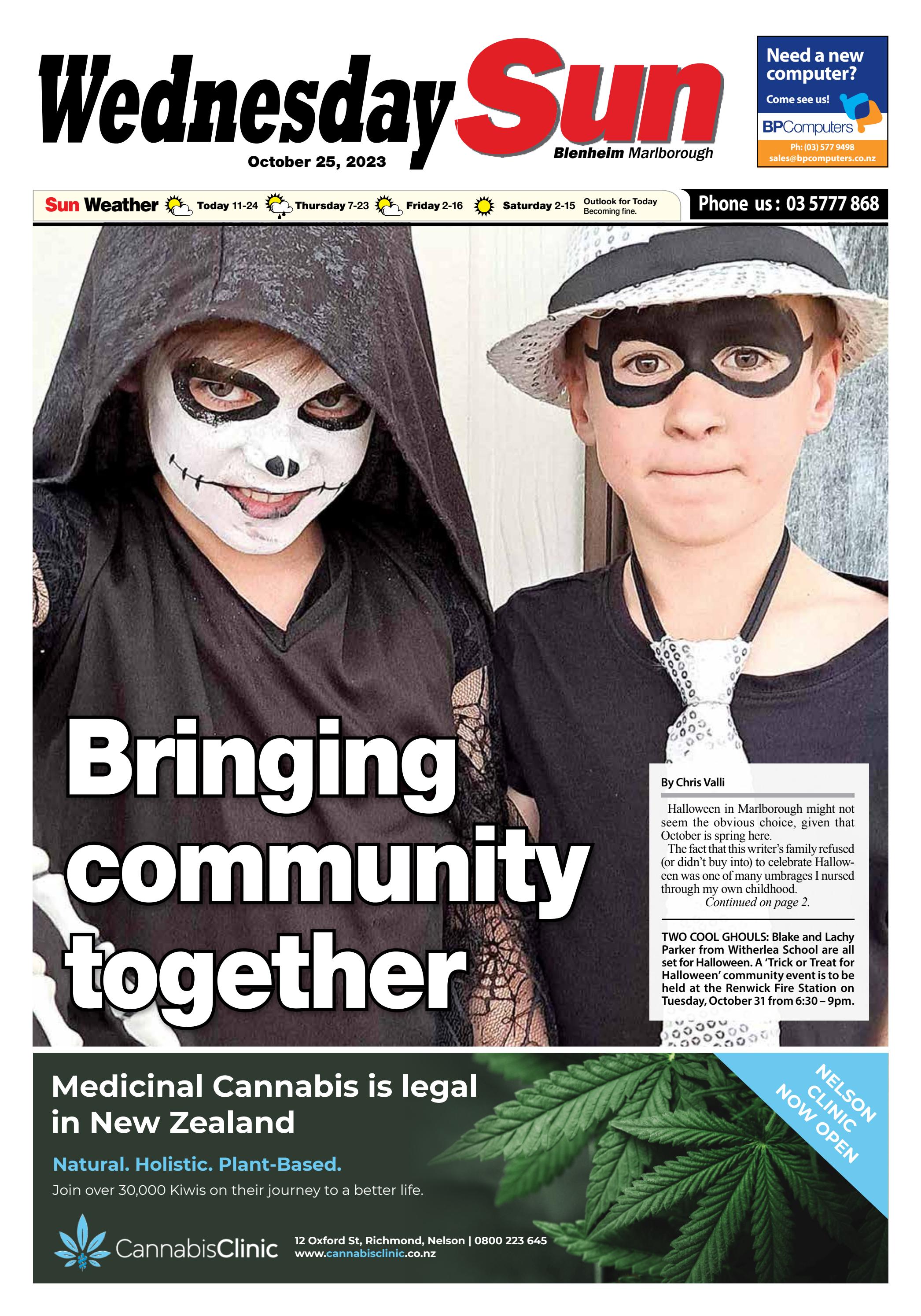 25 October Blenheim Sun Newspaper by The Blenheim Sun Issuu