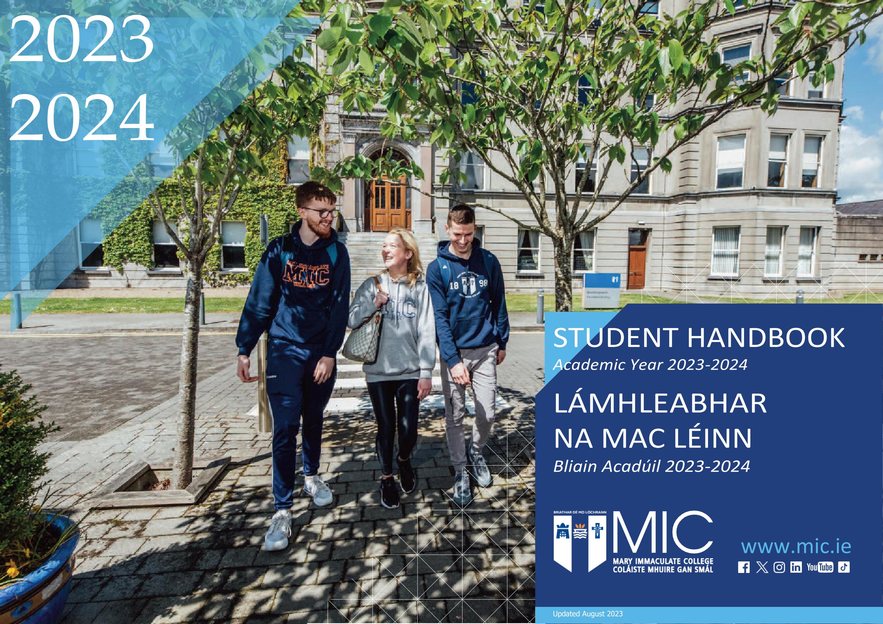 MIC Student Handbook 202324 by micireland Issuu