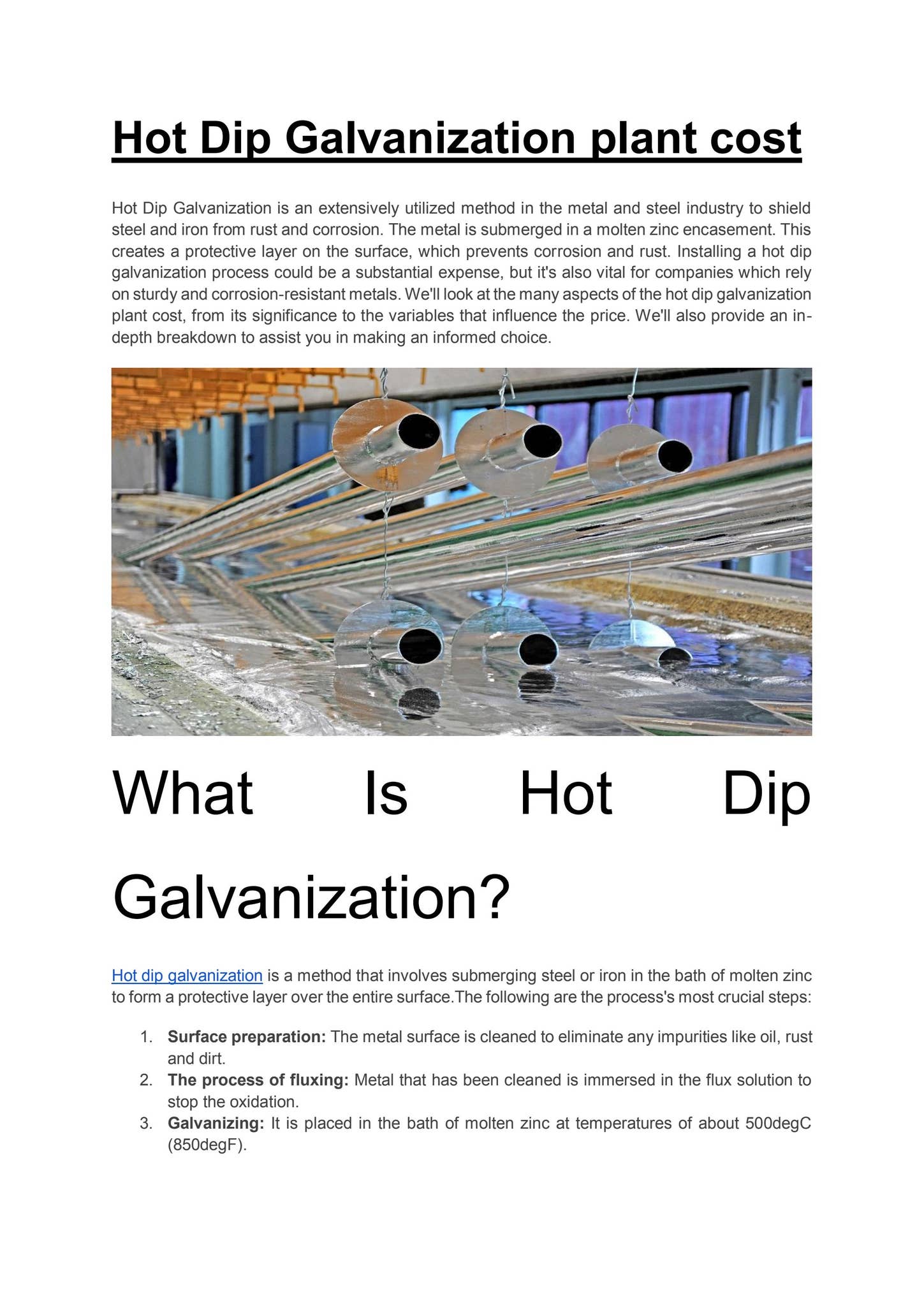 Hot Dip Galvanization plant cost by Hani Maggy - Issuu, image size:1449x2048