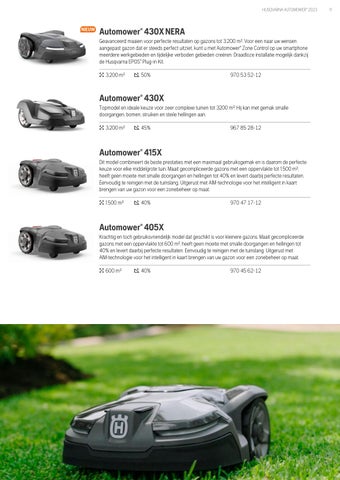 Husqvarna - 2023 - Automower 第 11 页