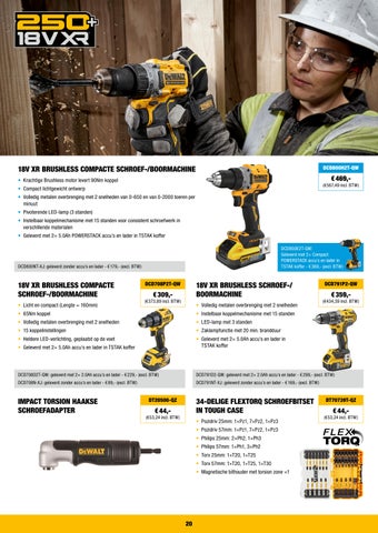 DeWALT - 2023 - Bestsellers 第 20 页