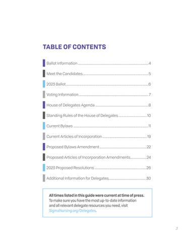 Delegate Information 指南 | Convention 2023 第 3 页