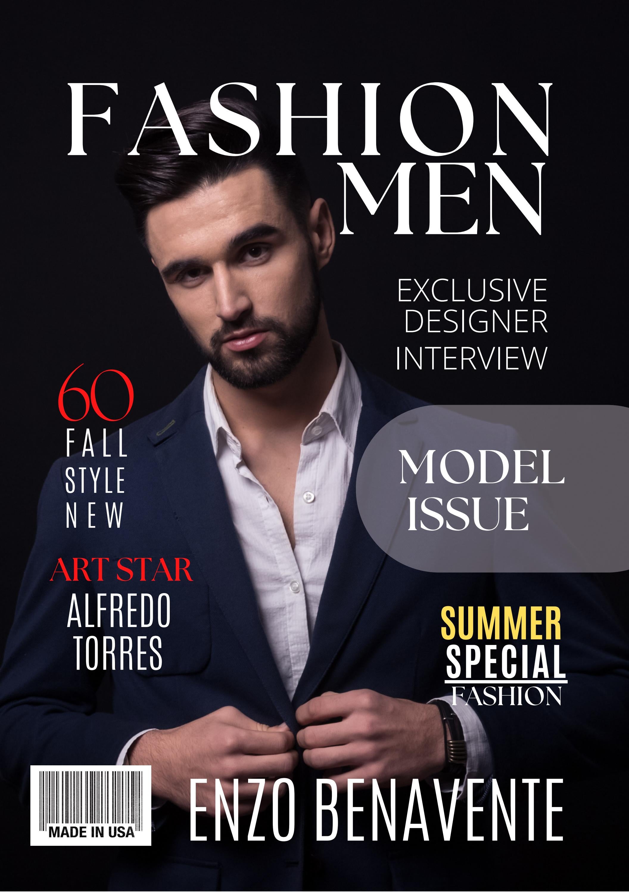 Men's Fashion Magazine by Enzo Benavente Issuu
