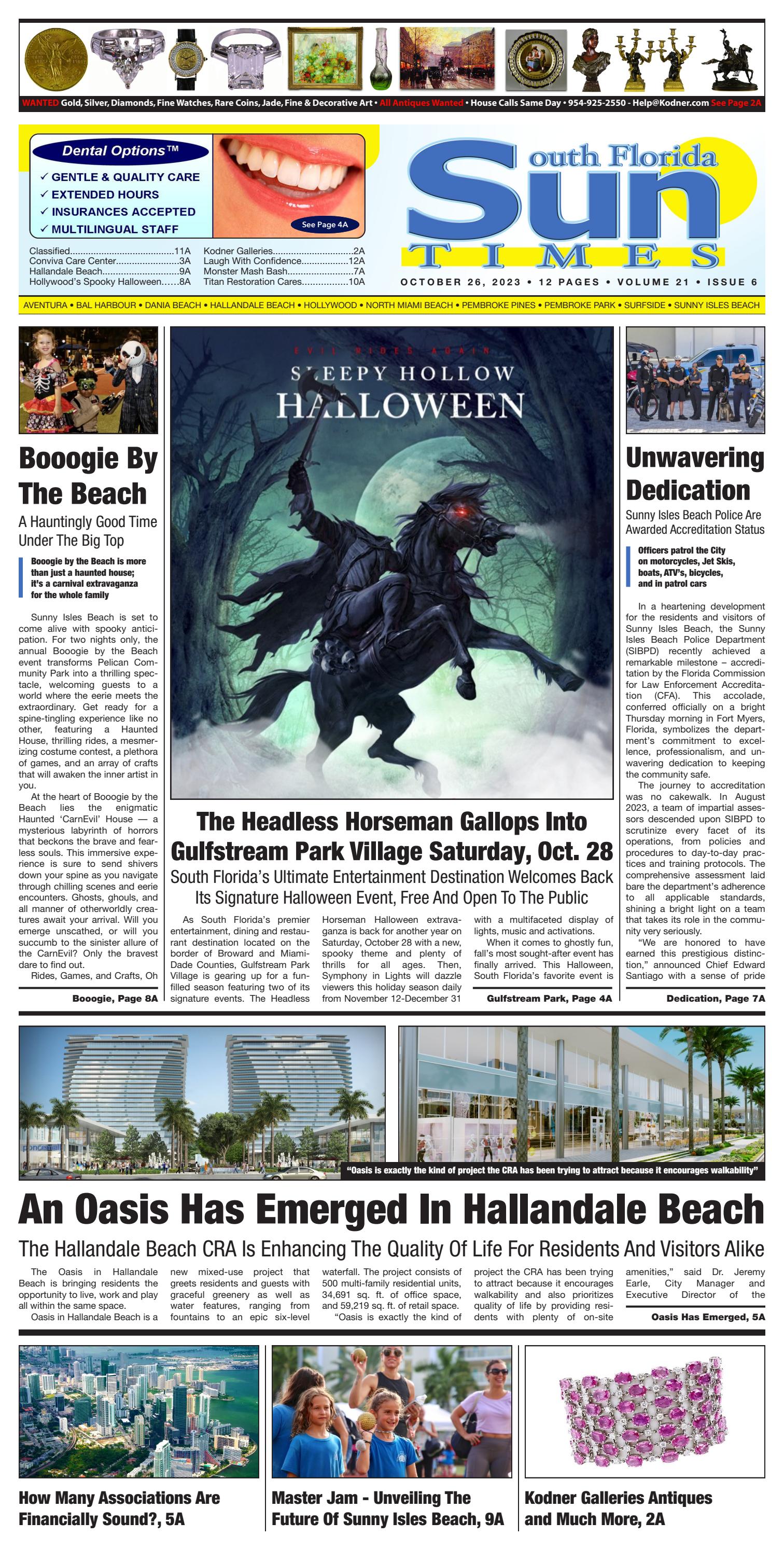 Sun Times Issue 10 26 23 By The South Florida Sun Times Newspaper Issuu