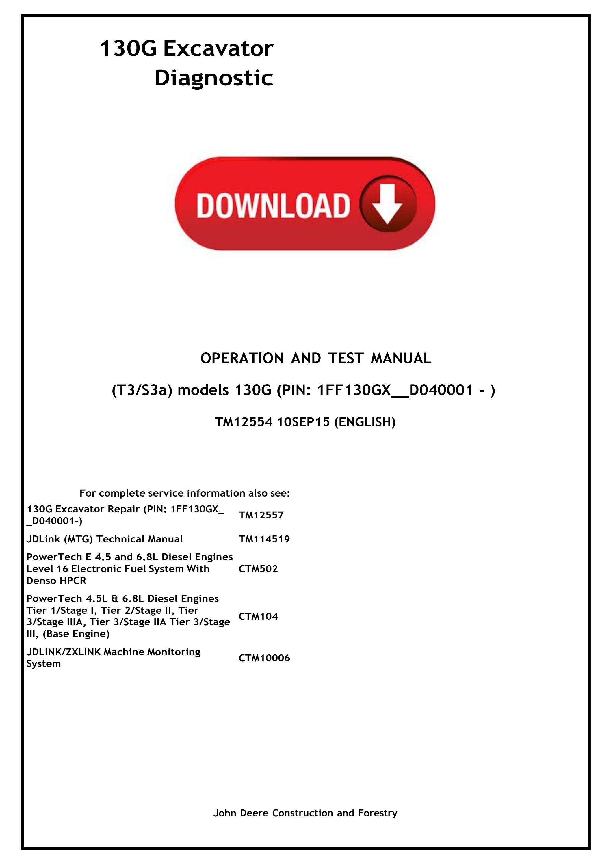 john-deere-130g-specs-diagnostic-test-service-repair-manual-by