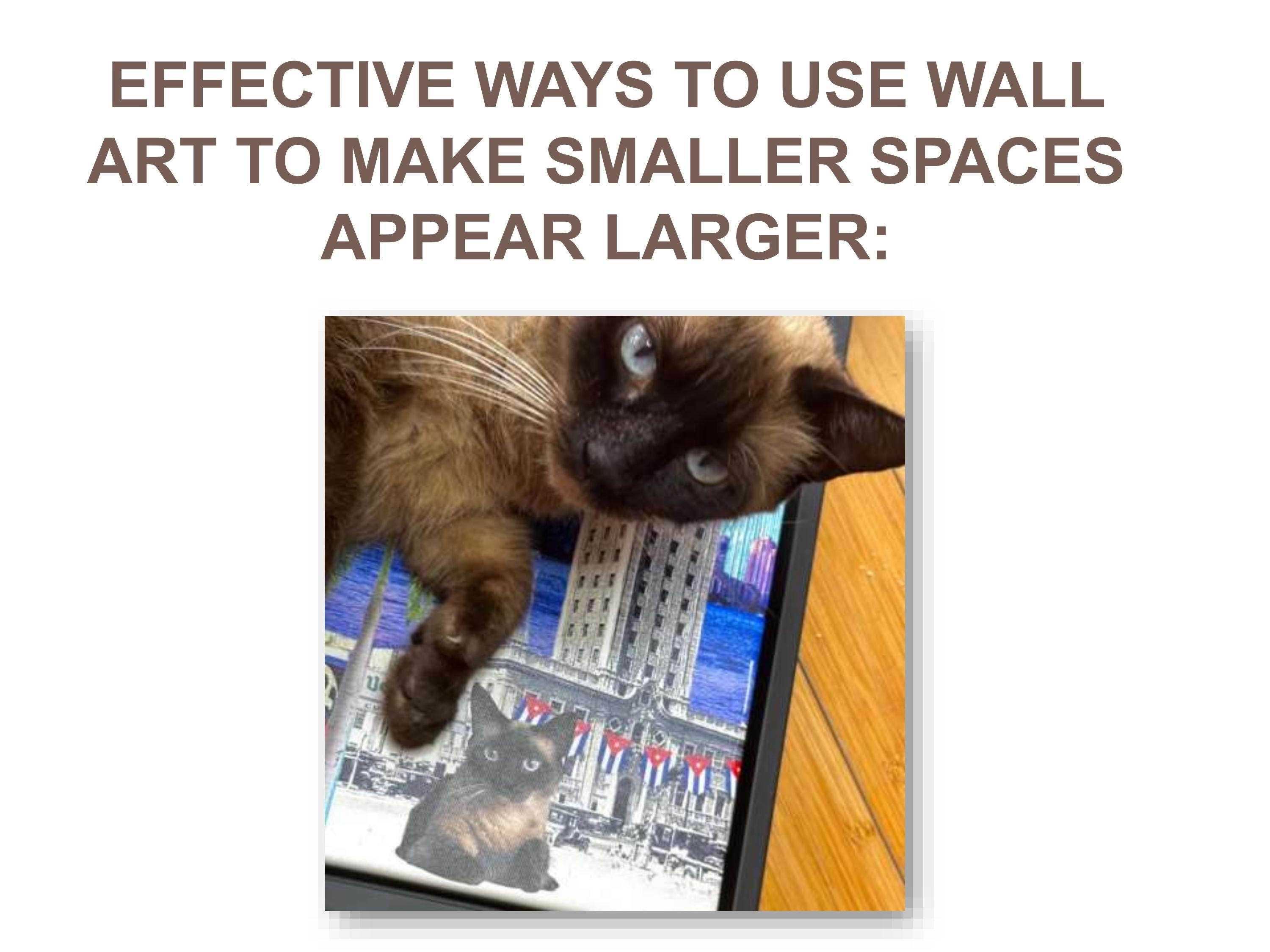 Effective Ways to Use Wall Art to Make Smaller Spaces Appear Larger by