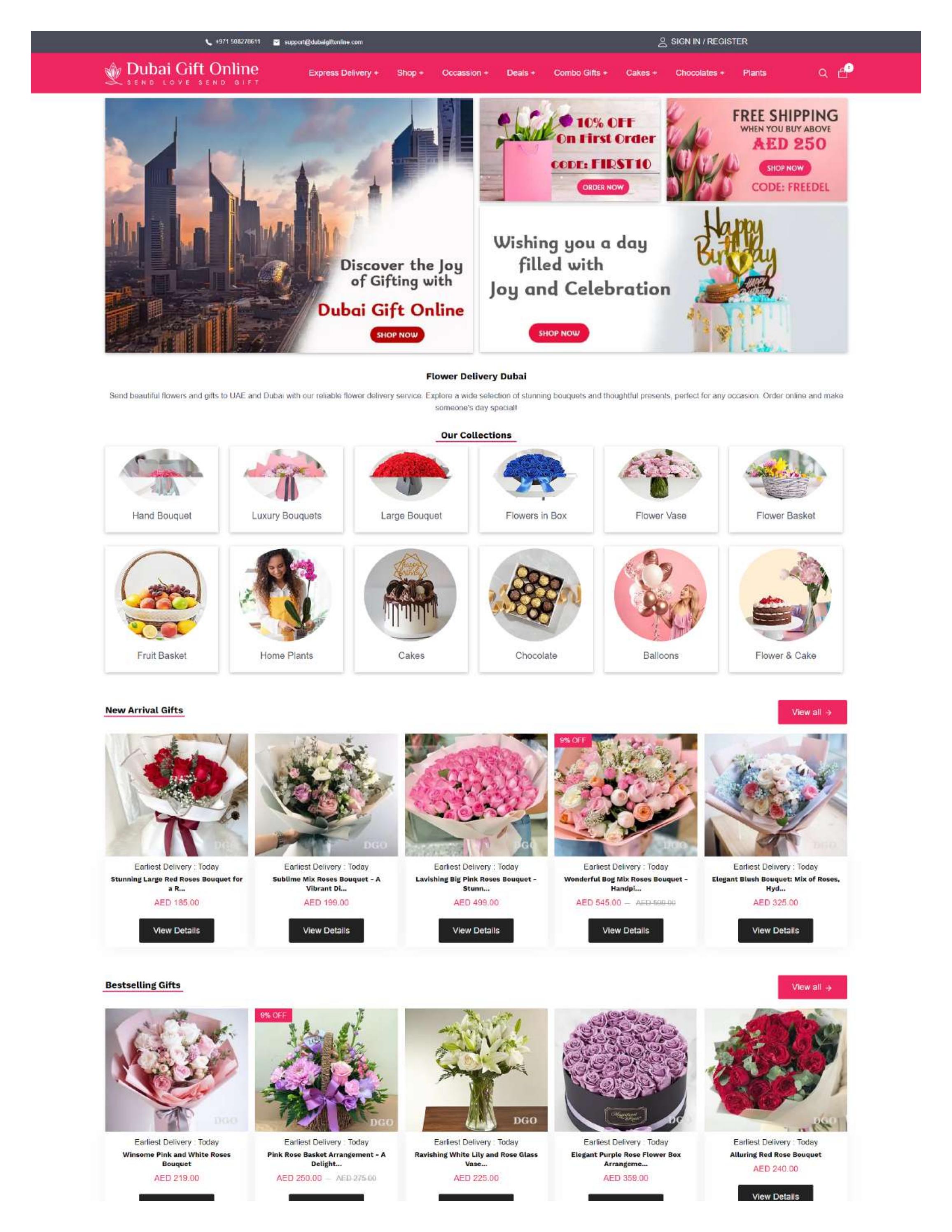 Send Flowers to Dubai by Dubai Gift Online Issuu