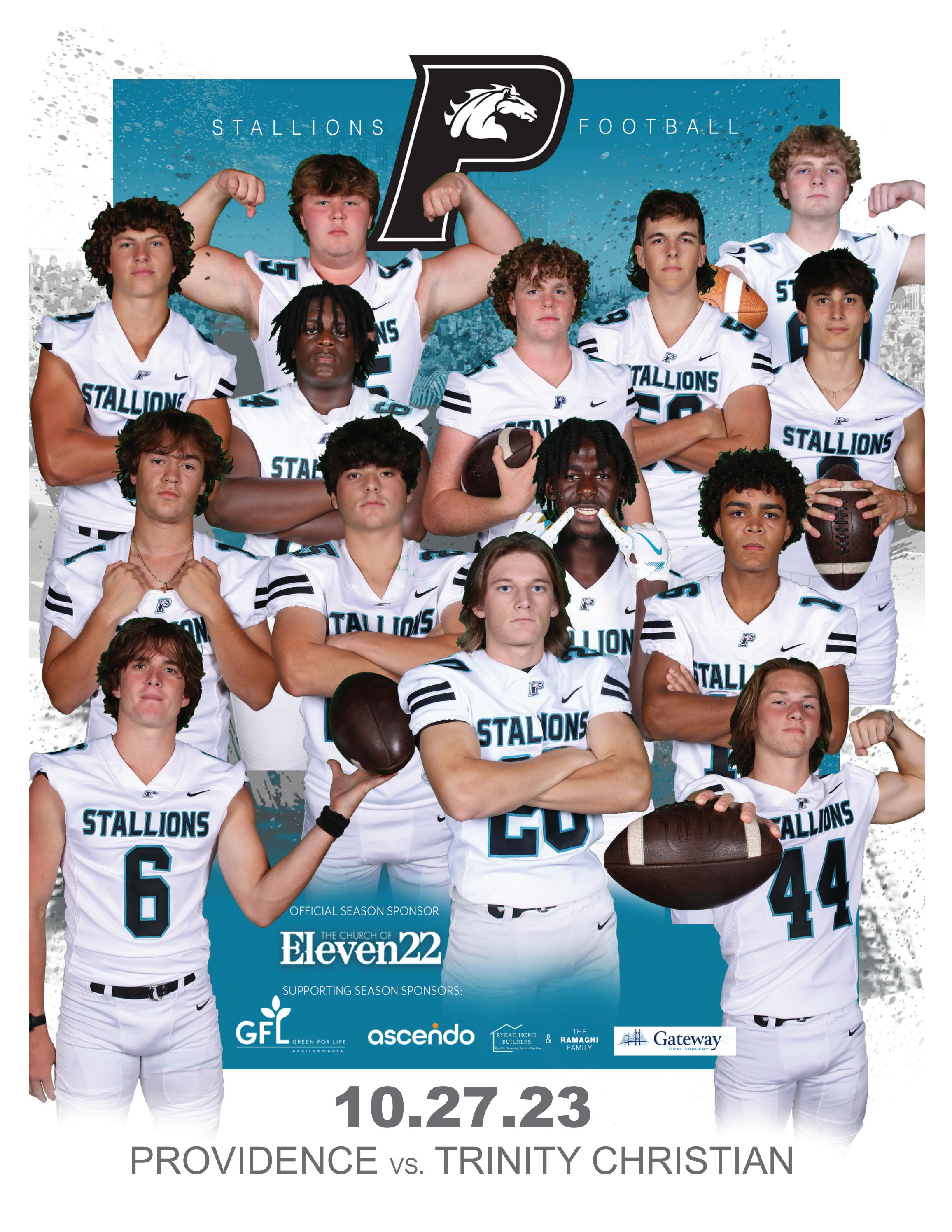 10.27.23 Providence Football vs. Trinity by Providence School Issuu