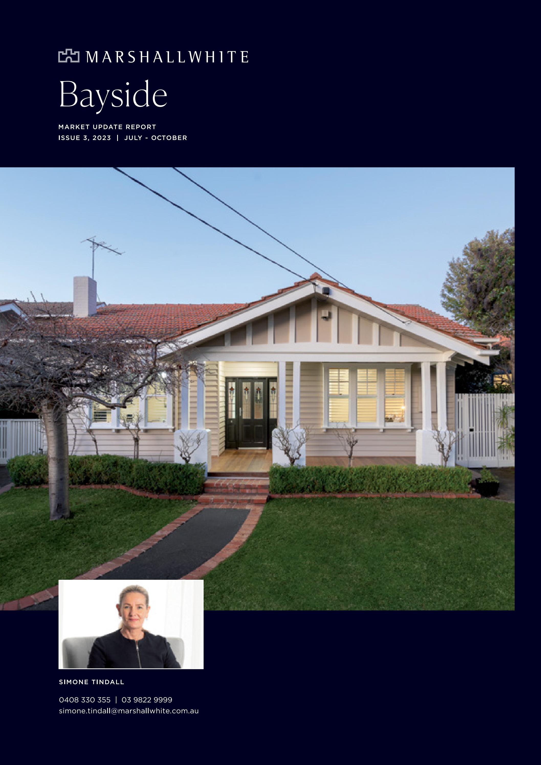 Market Update Report 2023 Issue 3 Simone Tindall by Marshall White