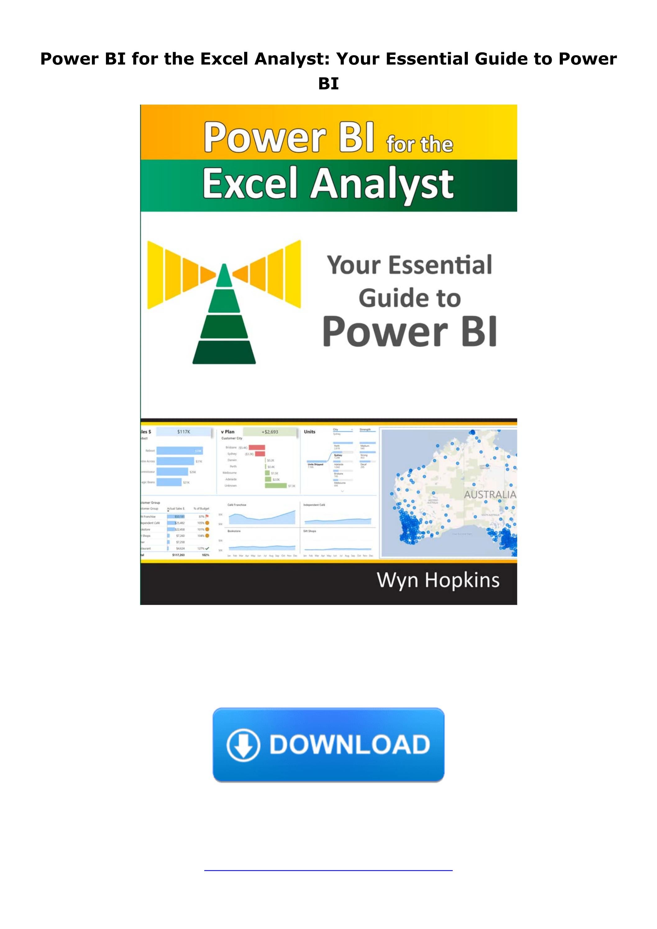 The best books to go from excel to power query and power bi – PZGI