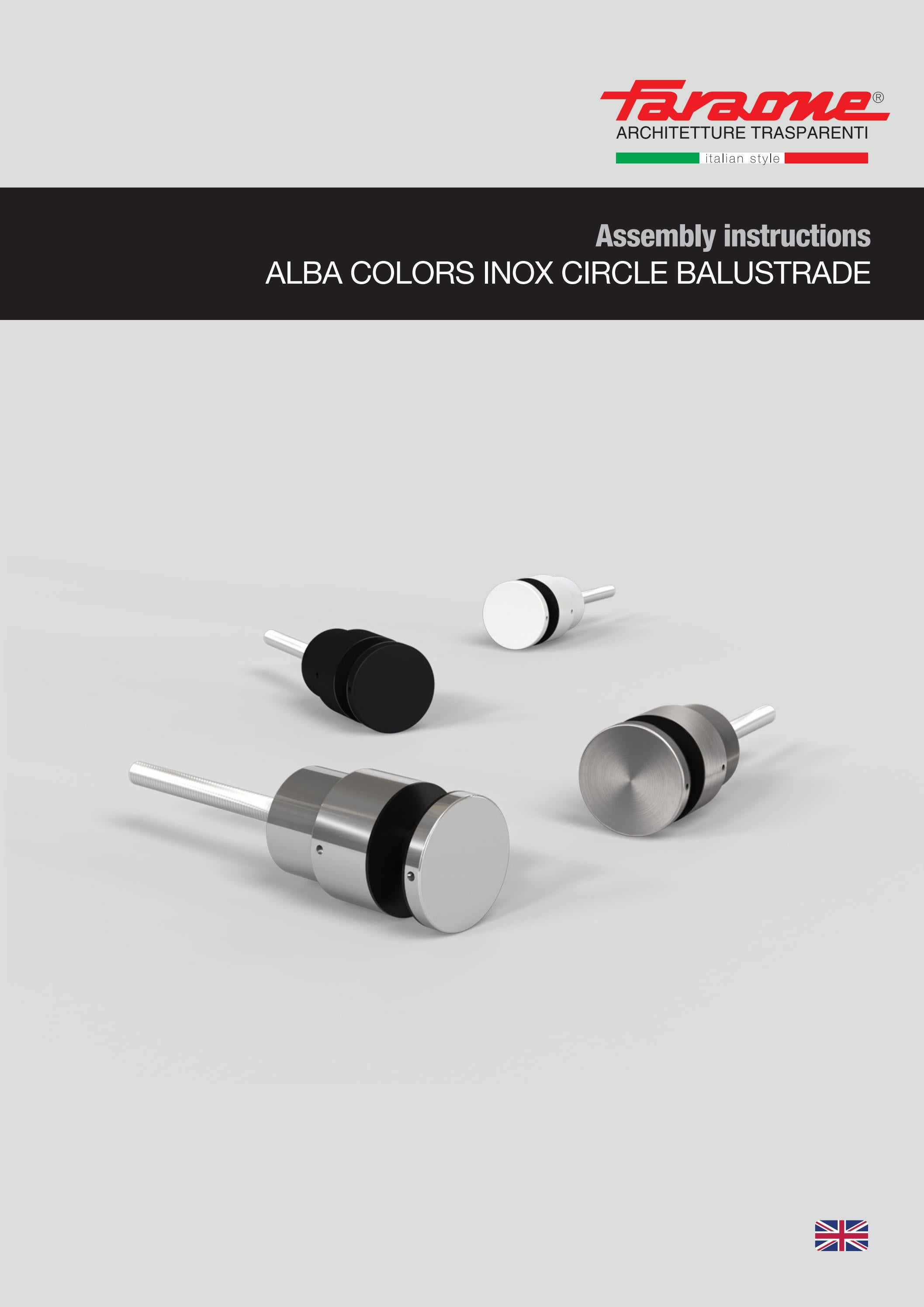 Balustrades assembly instructions - Alba colors inox circle - en by ...