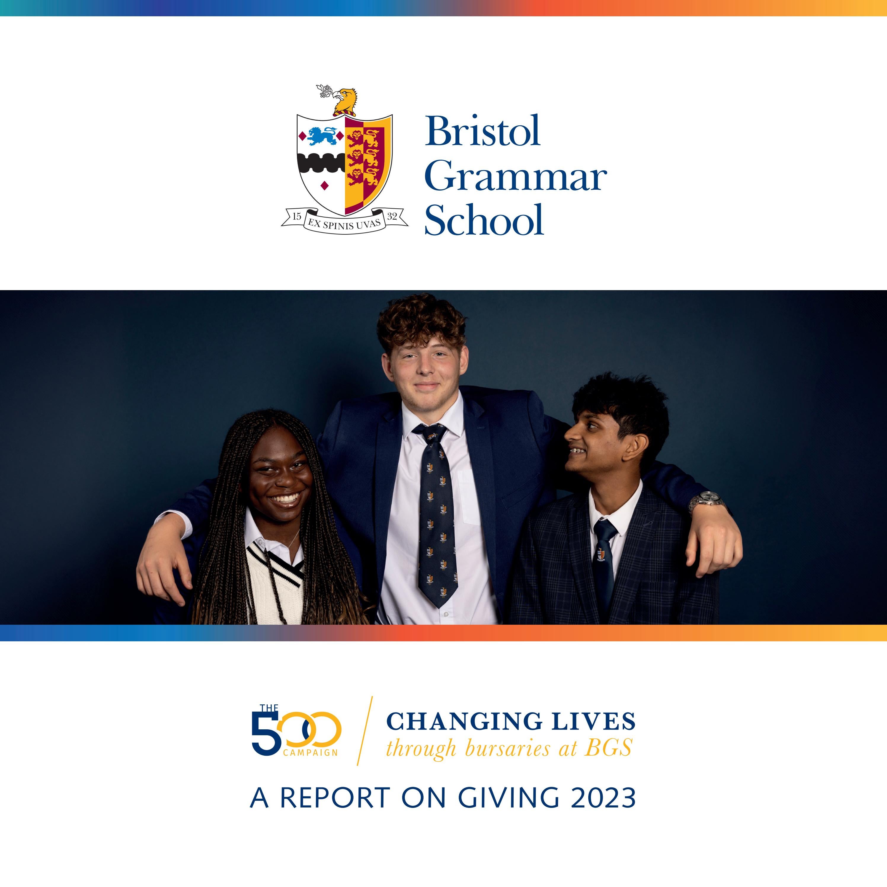 BGS Report on Giving 2023 by Bristol Grammar School Issuu