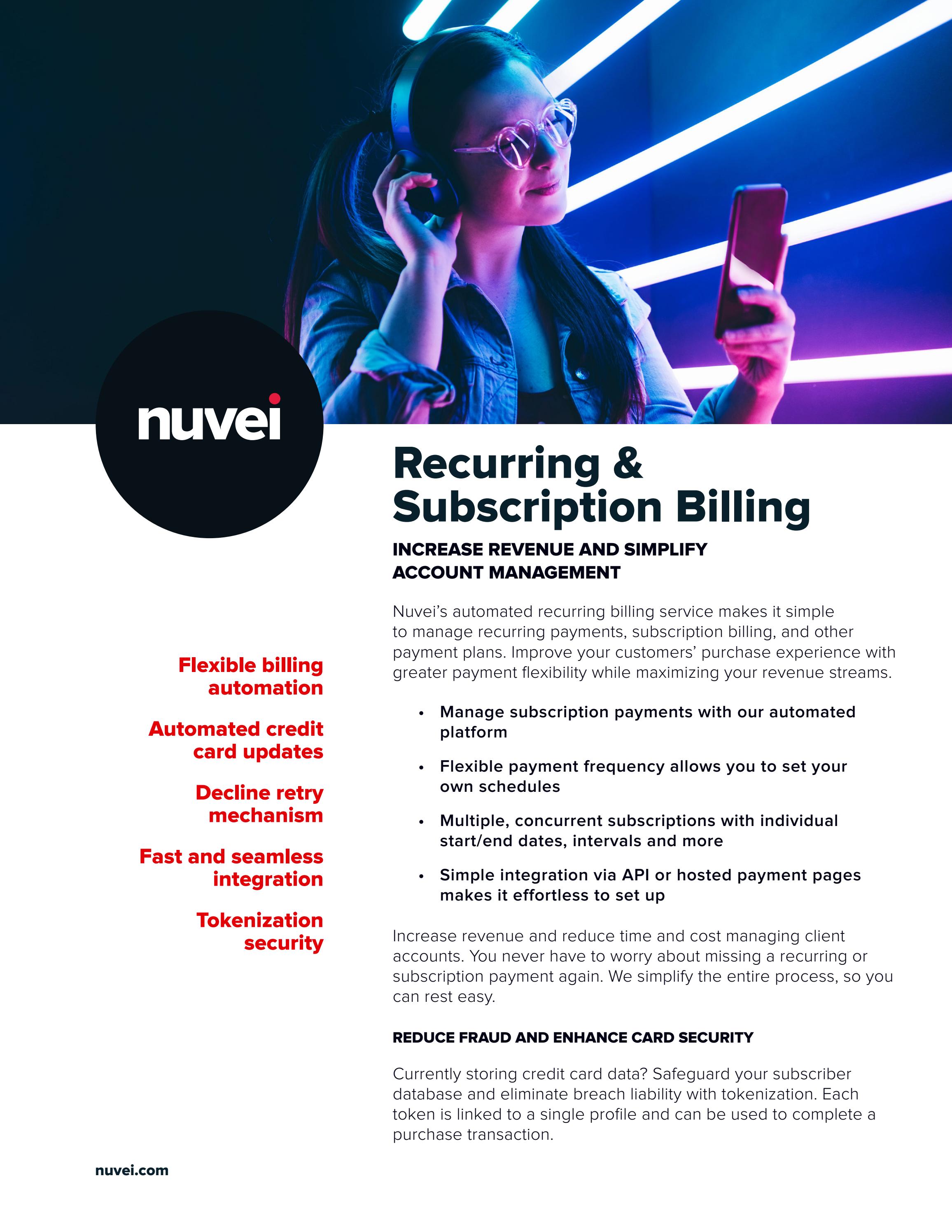 Recurring & Subscription Billing by Nuvei - Issuu