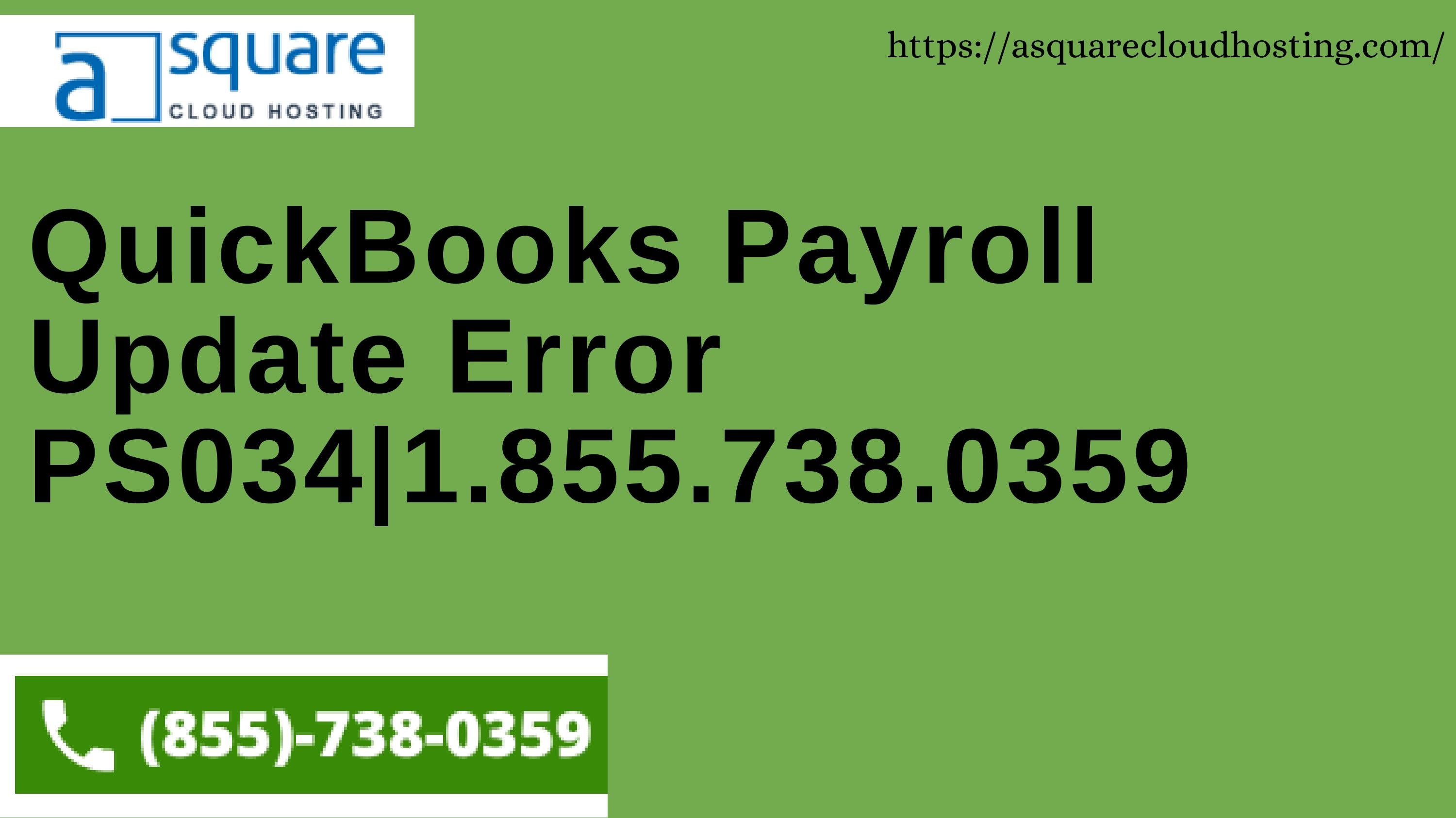 QuickBooks Payroll Update Error PS0341.855.738.0359 by cewiy Issuu